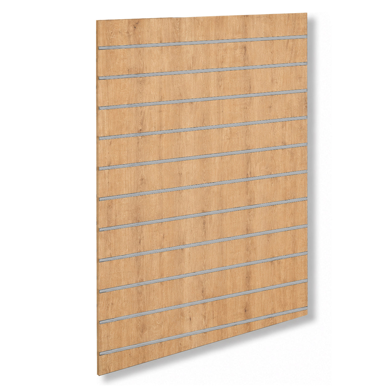 Rillepanel - Standard ( 120 x 120 cm.) - Eg-look med alulister