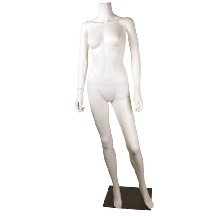 Basic damemannequin u/ hoved. Plast