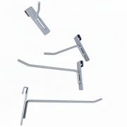 Corner hook for grid or jewelry stand, zinc, 10 cm