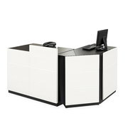 Boutique disc set with 2+1 disc white plates