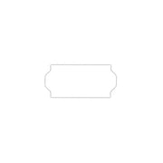 Label with permanent adhesive, 1 line