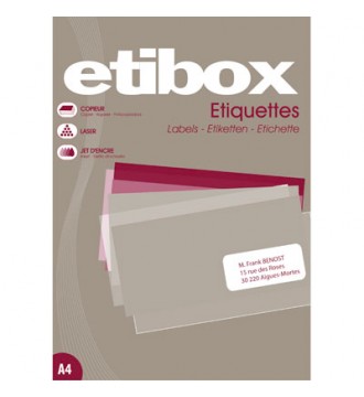 Etikette/label, 2 stk.