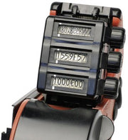 Price label gun. 3 lines. RED