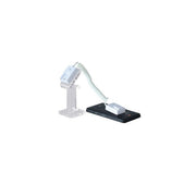 Tyverisikring - til f.eks. telefoner. Klar akryl. 5 x 5 x H 12,5 cm.