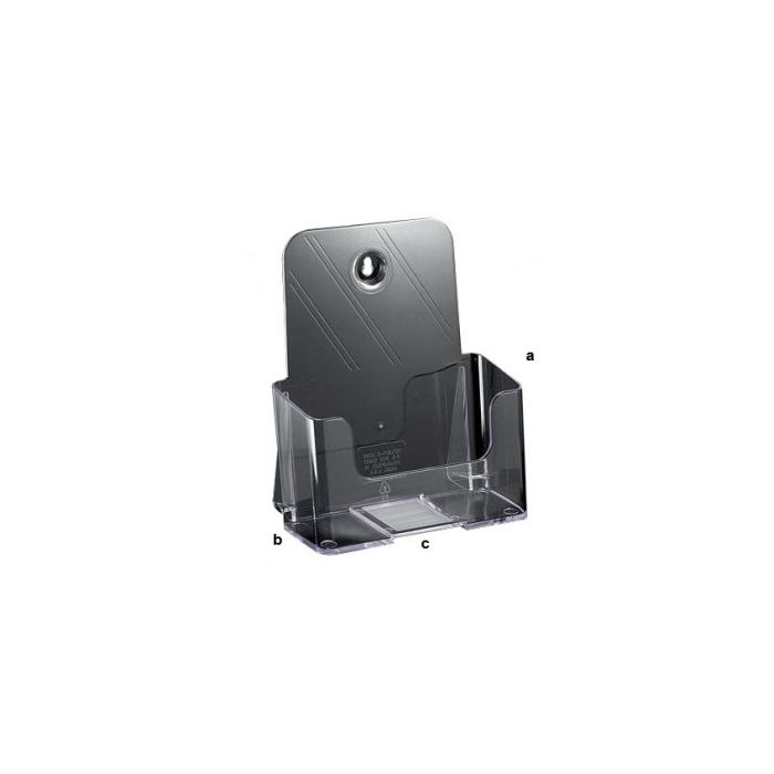 Brochure holder Size 1/3 A4 for table. Acrylic