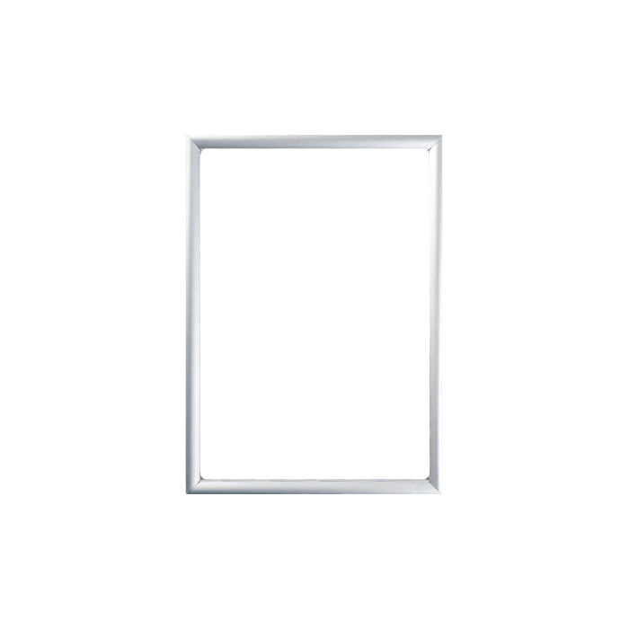Snap frame 50 x 70. 17 mm edge. Aluminium