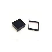 Jewelry box. Black. 7.5 x 7.5 x H3.5 - 20 pcs.