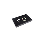 Korut säilytyslaatikko 1 osasto. 35 x 24 x 3 cm. Musta Flock