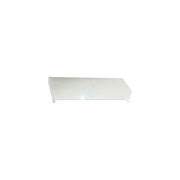 Varehyldedeling L38,5 cm x H 12 cm. Klár plast