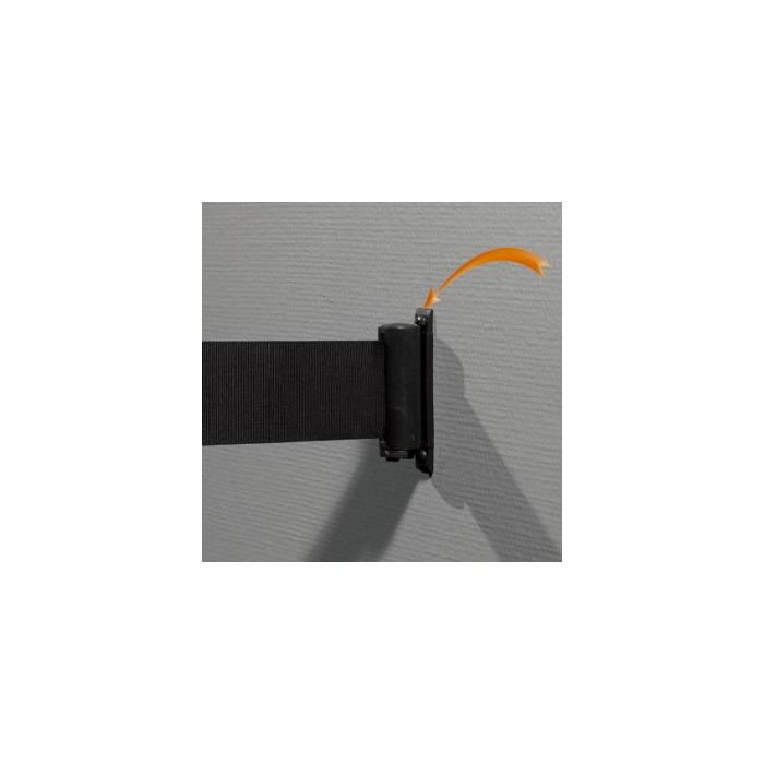 Veggfeste. SORT - til avsperring