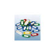 Nøgleringe - 100 stk. ass farver