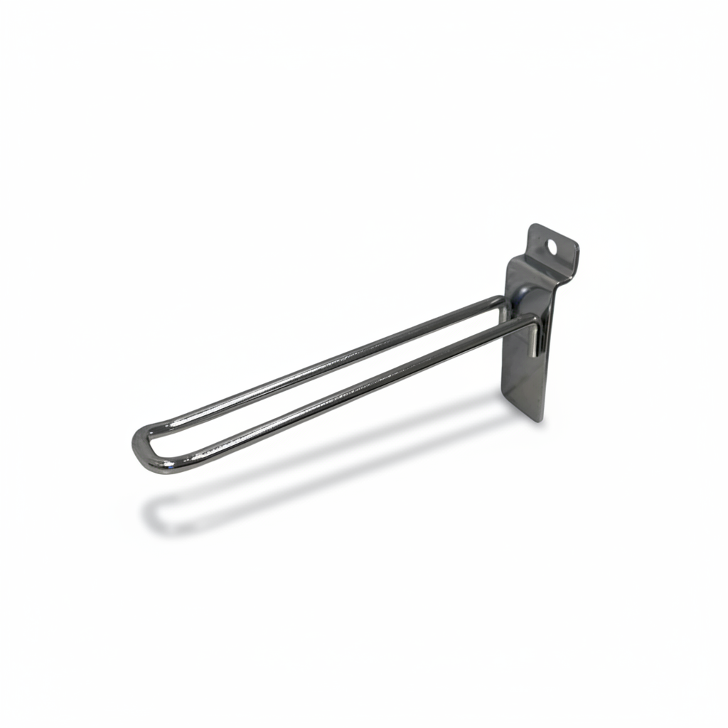 Euro-krog, til panel, krom, 15 cm