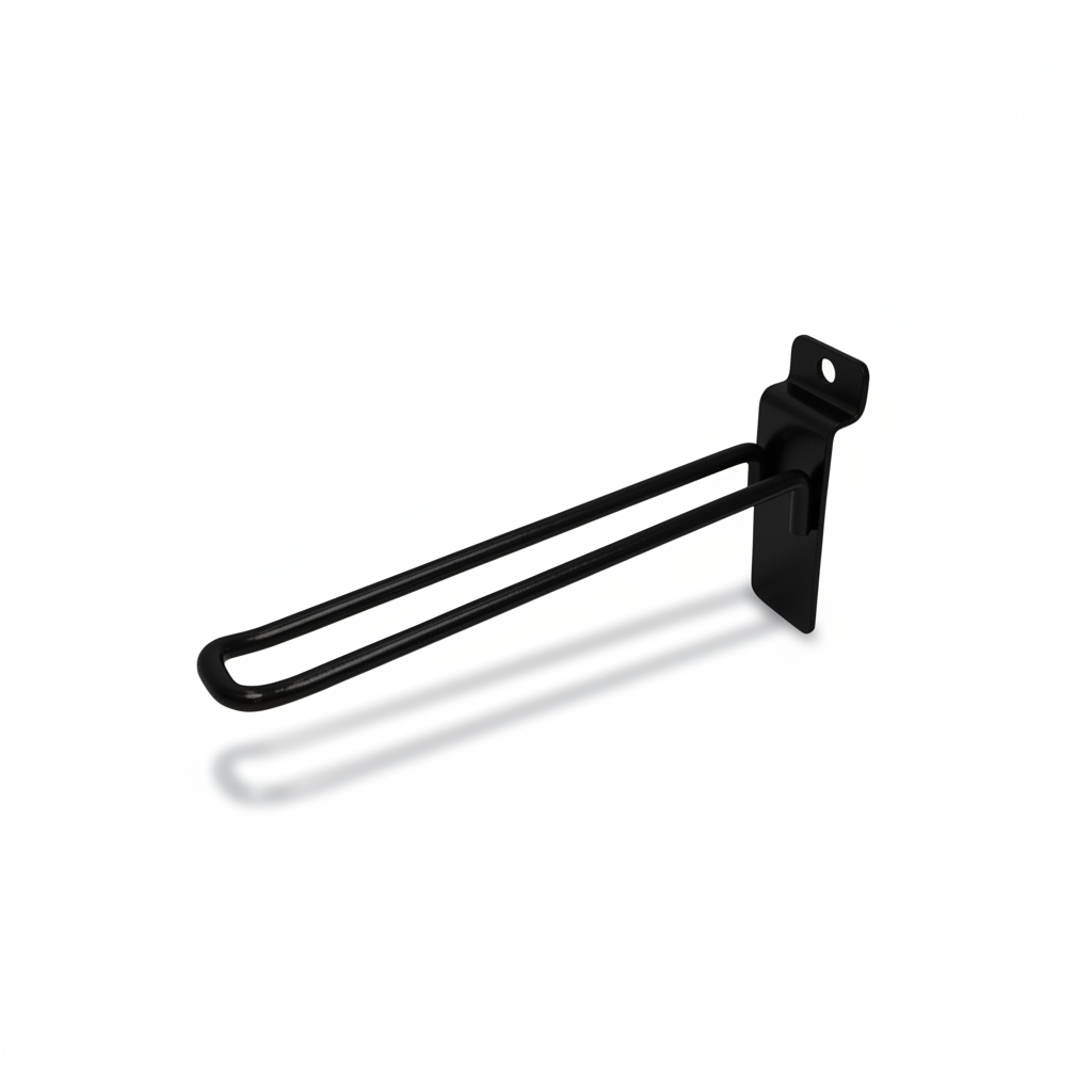 Euro-krog, til panel, sort, 15 cm