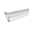 Aluliste, til rillepanel, hvid alu, 120 cm. Passer til standard paneler