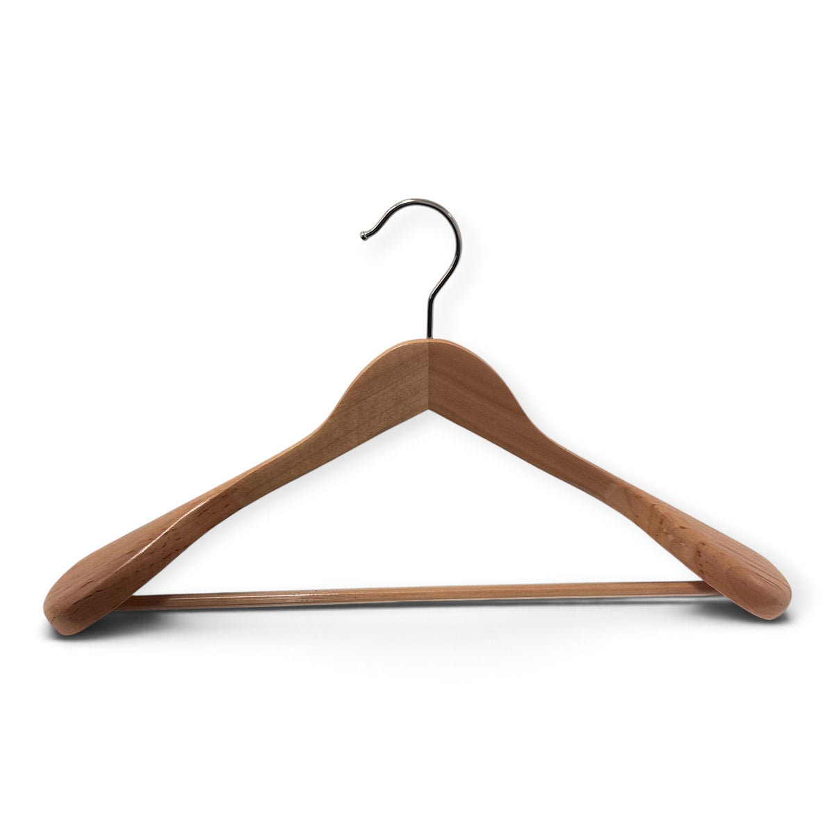 Coat hanger, angled. Natural - W 45 cm.