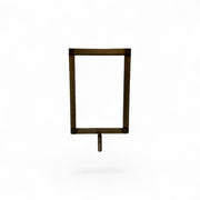 Sign frame, A6, metal, lacquered.