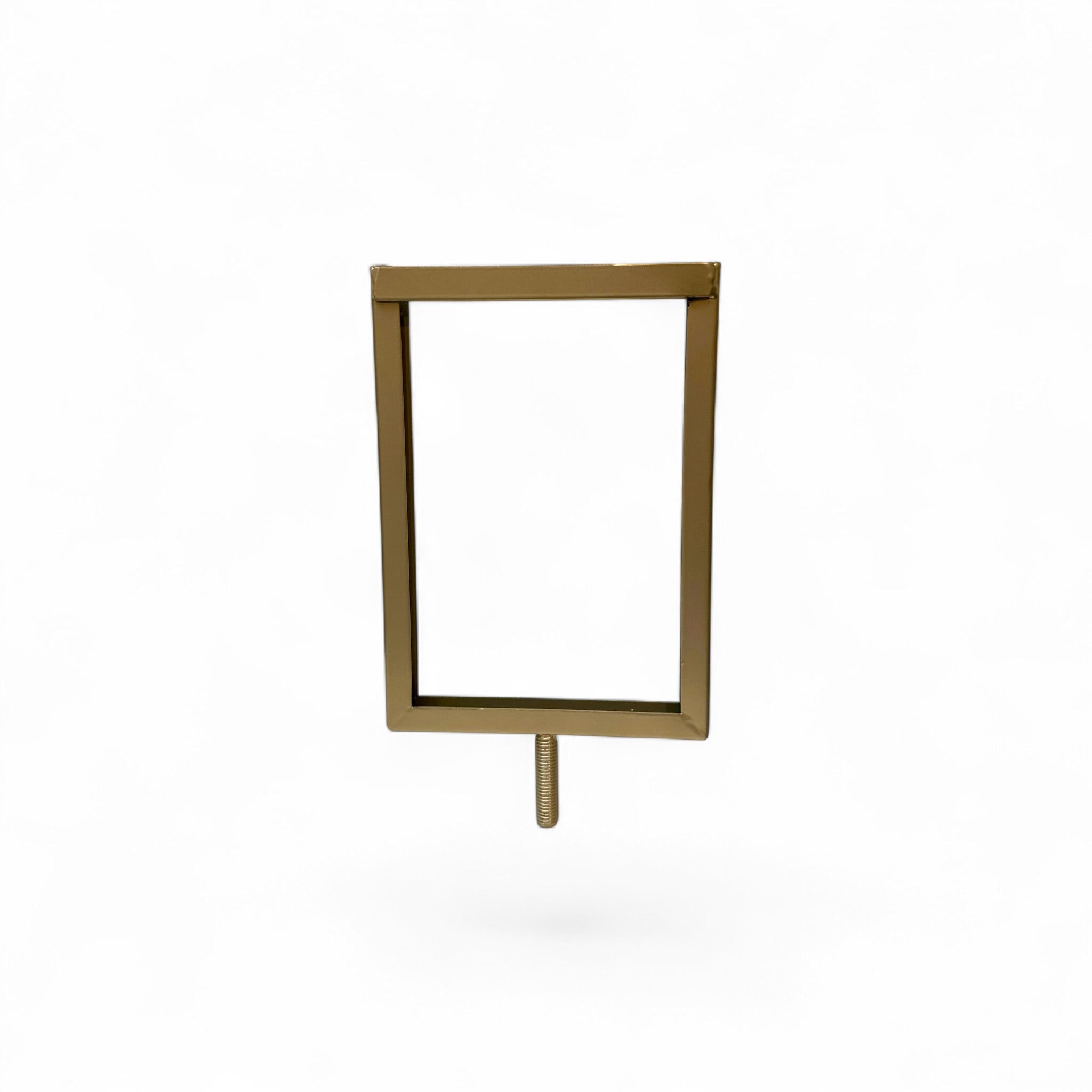 Skilteramme, A6, metal, alu.