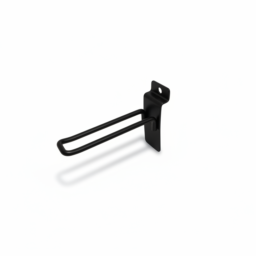 Euro-krog, til panel, sort, 10 cm