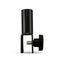 Fittings for 12 mm sign frames for decorative and hanger rod, black
