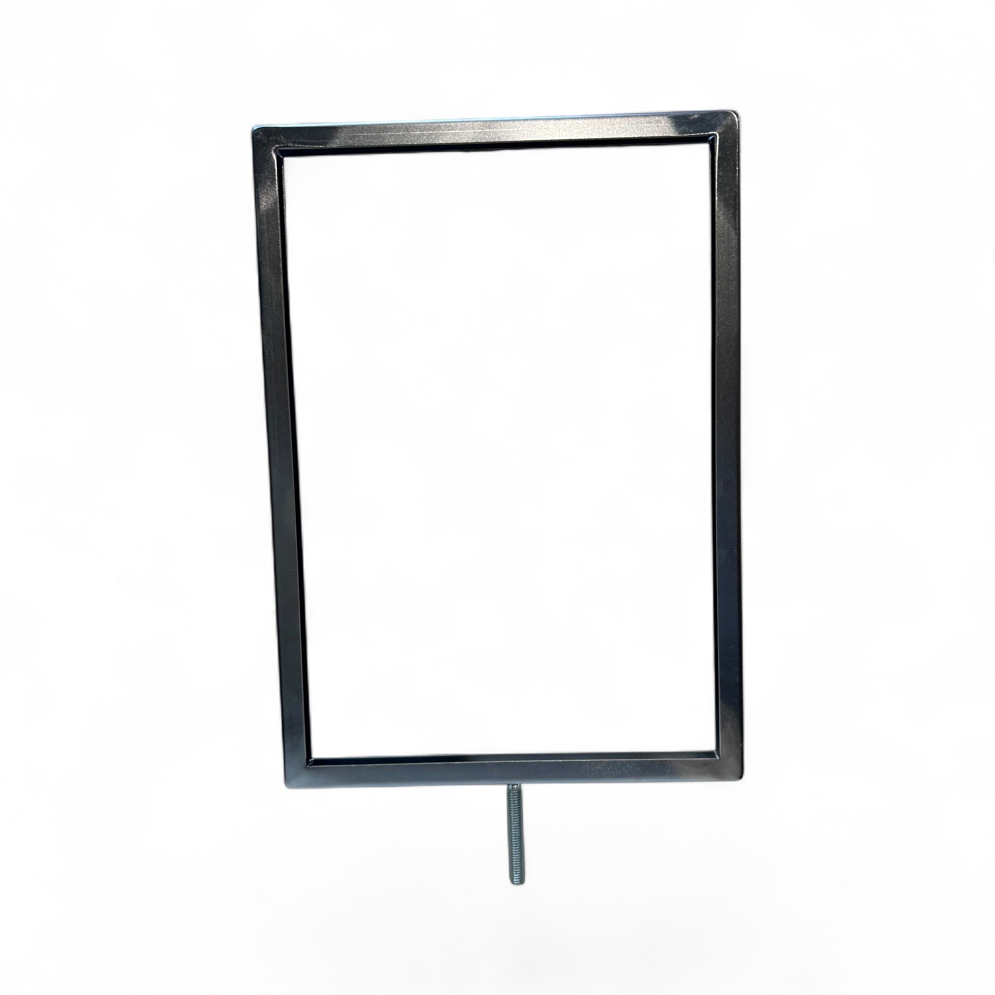 Skilteramme, A4, metal, krom