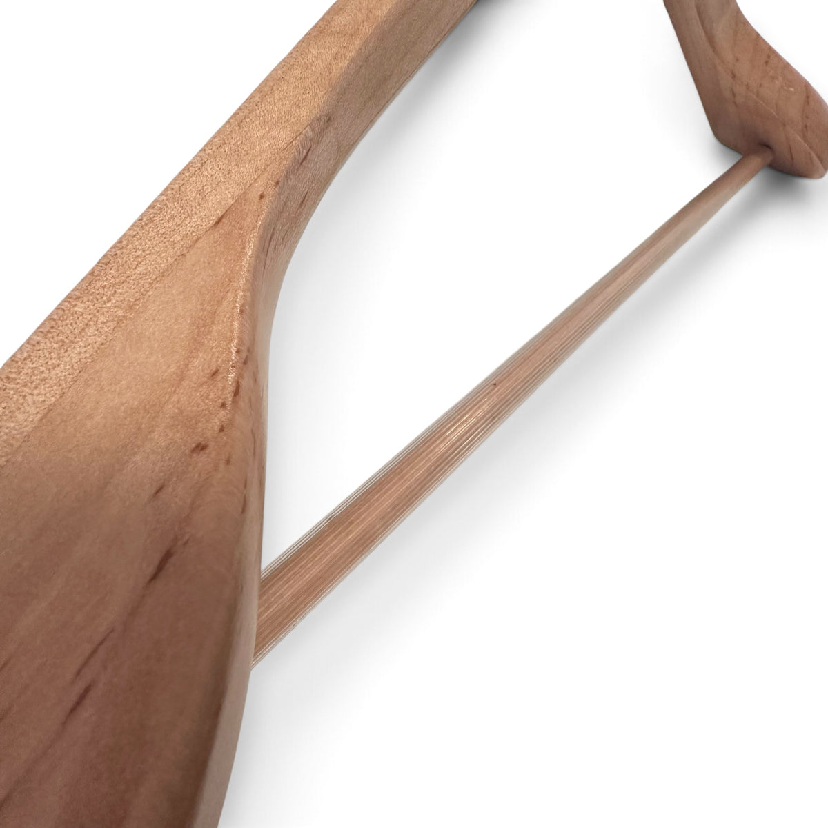 Coat hanger, angled. Natural - W 45 cm.