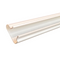 Liste t/rillepanel Plast - Hvid, PVC, 120 cm