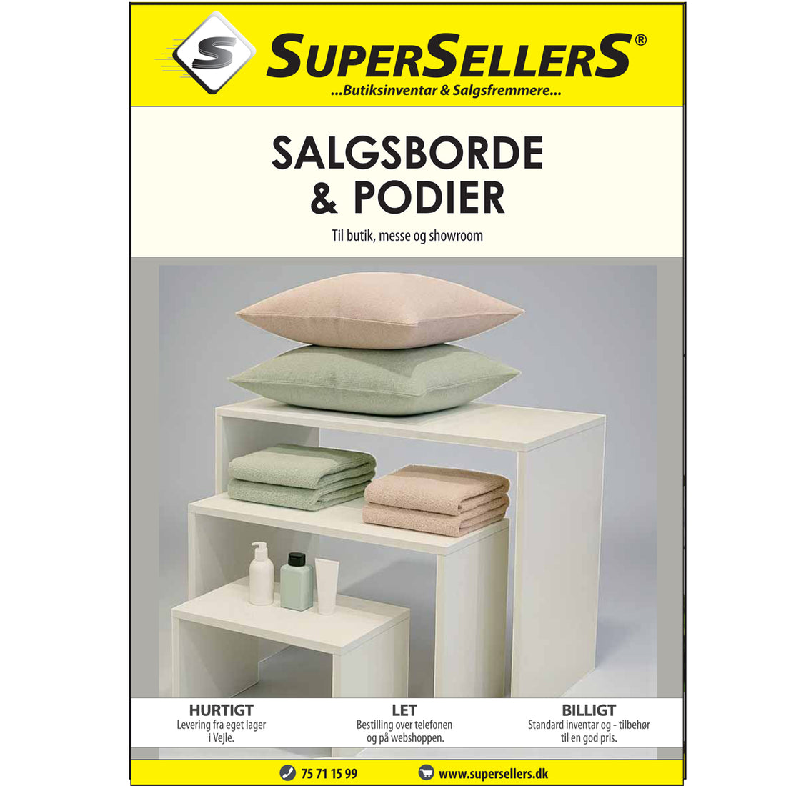 <strong>Salgsborde </strong>