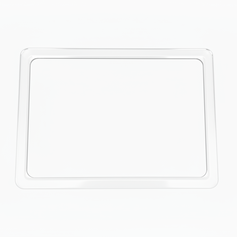 Plastic frame, A5, white