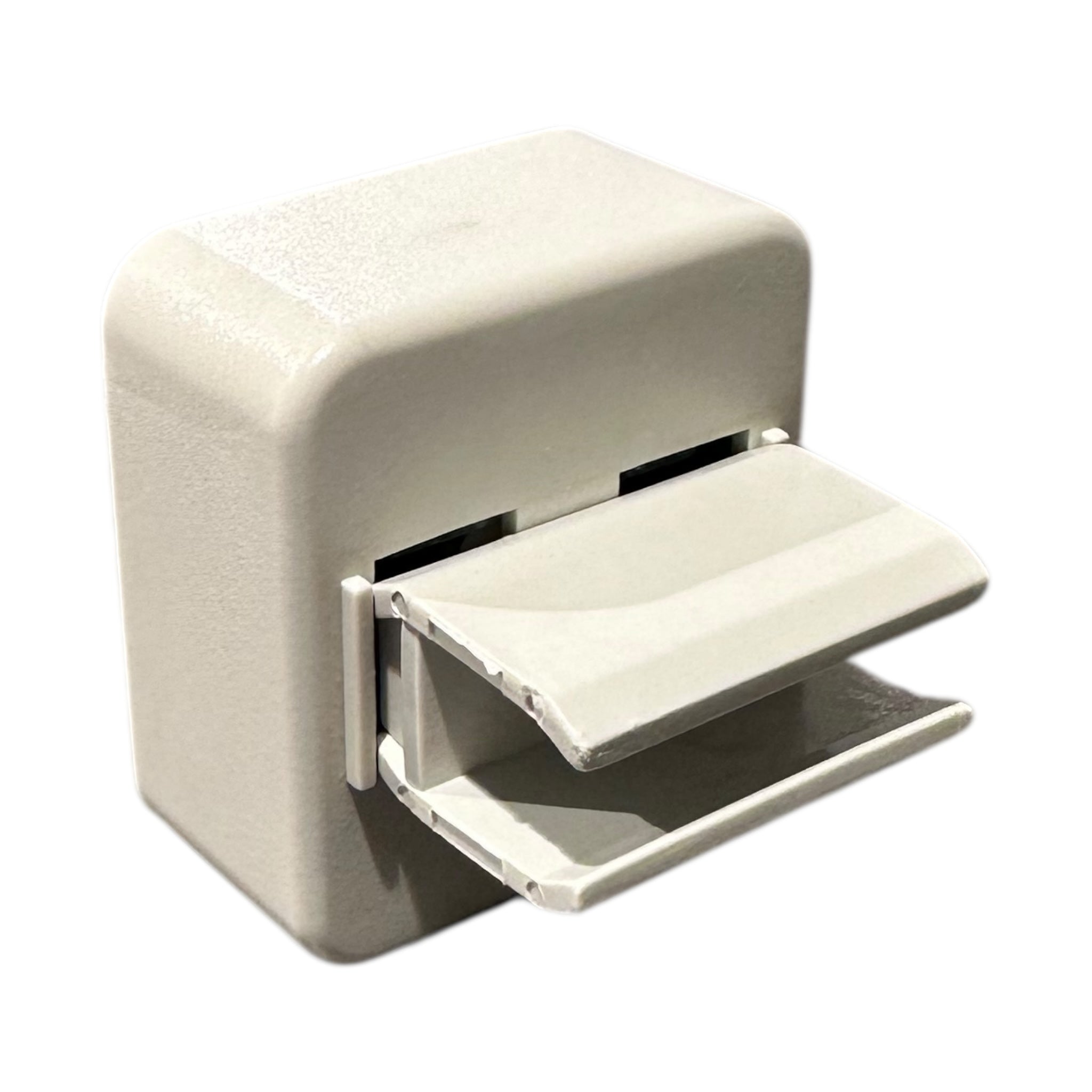 Segulsnappur, láréttur, B 3,5 x D 3 x H 3 cm, skiltahaldari fyrir plastramma. Skoðaðu og veldu liti