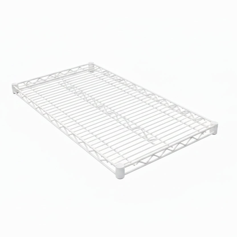Tubo, shelf, narrow, white, 61 x 46 cm, without logo.