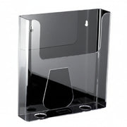 Wall brochure holder. A4 vertical. 4 cm deep