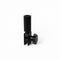 Fittings for 5 mm sign frames for decorative and hanger rods, black