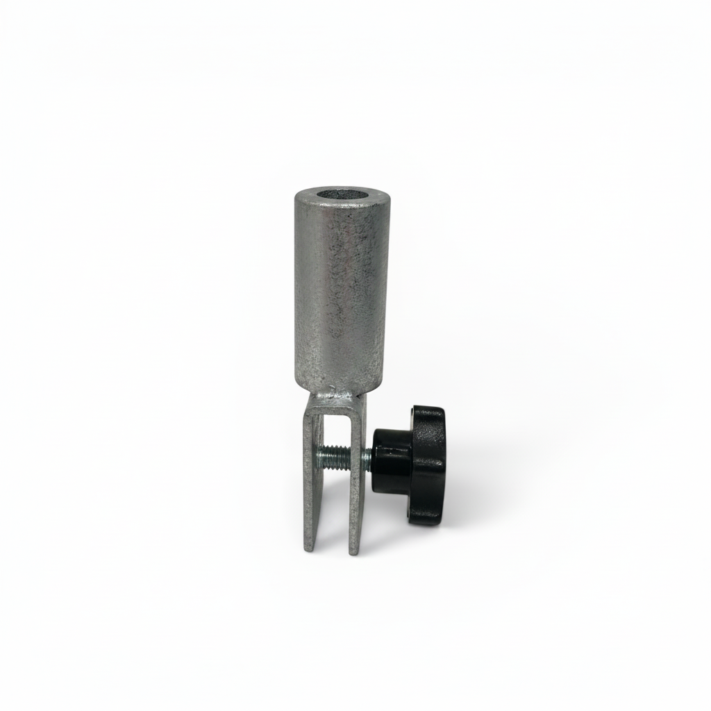 Fittings for 5 mm sign frames, decorative and hanger rod, galvanized