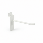 Vørukrókur til panel, hvítur, 10 cm