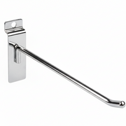 Krókur fyrir panel, króm, 15 cm