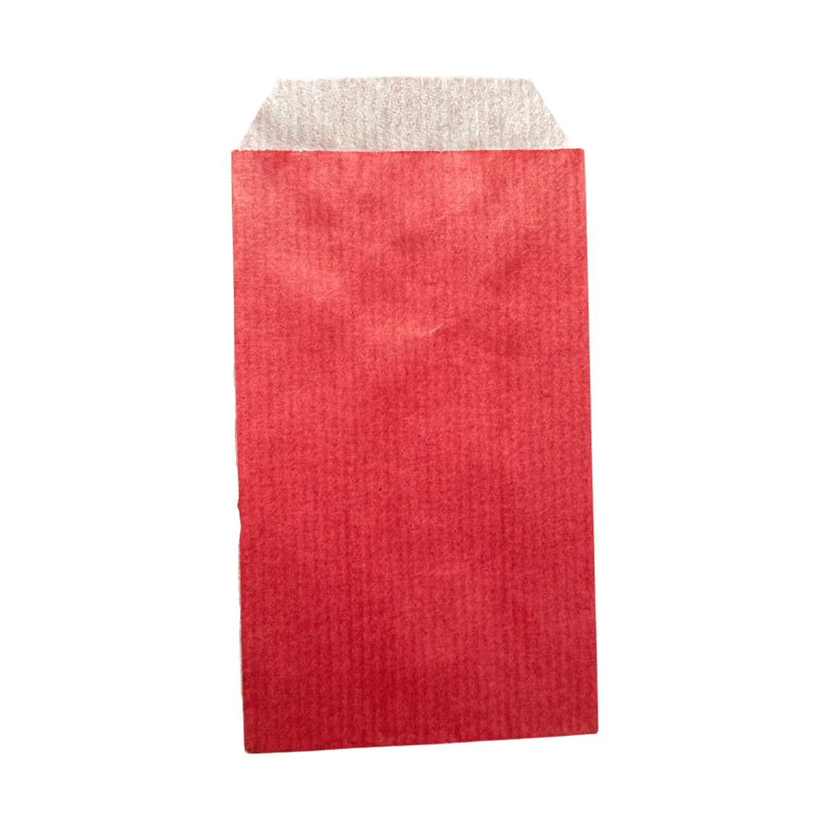 Reyður gávuposi úr kraftpappíri, pakki við 250 stk., 7 x H12 cm