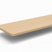 Melaminhylda, bein, bjørk, 38 mm, 59,3 x 40 cm