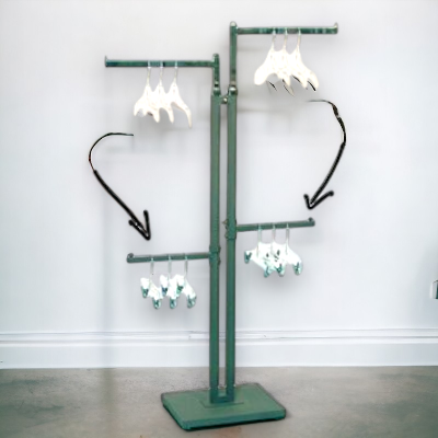 Extra middle arm, (straight 30 cm) front mount, for Joystativ. Choose color