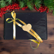 Sort kraftpapir til juleindpakning og gavepapir