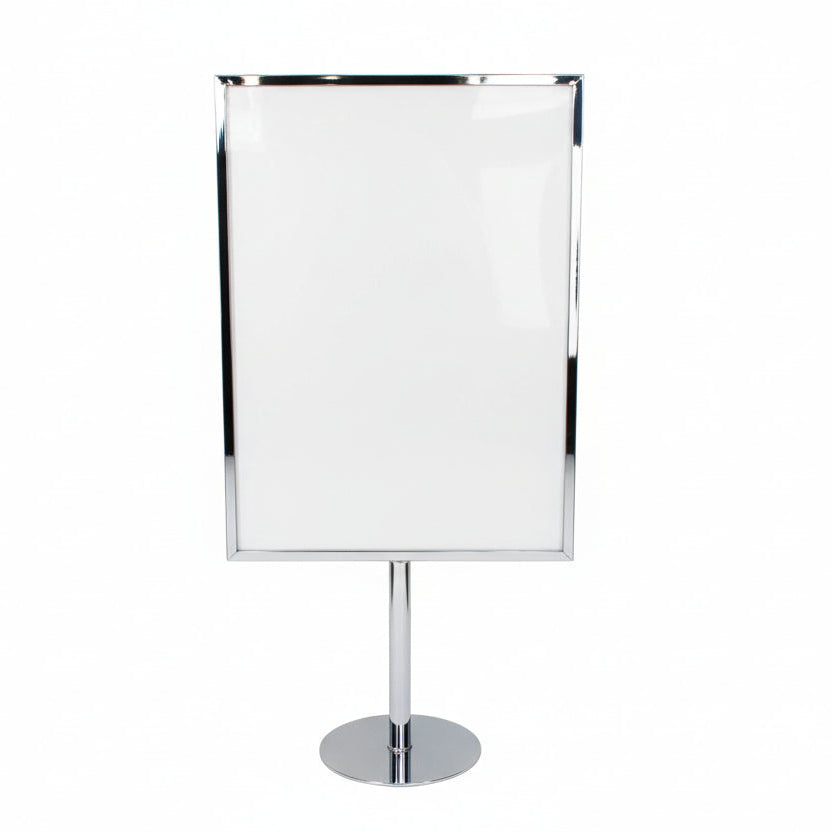 Menukortholder, A3, krom