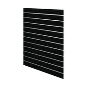 Svart rillupanel – 120 x 120 cm – 10 cm. Supersæt við lættari tekstur. Prísur fyri hvørt stk.