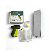 Tekstilpistol top, kvalitet, fin. Sæt inkl. 5 ekstra nåle og 1 pak. Pins (5.000)