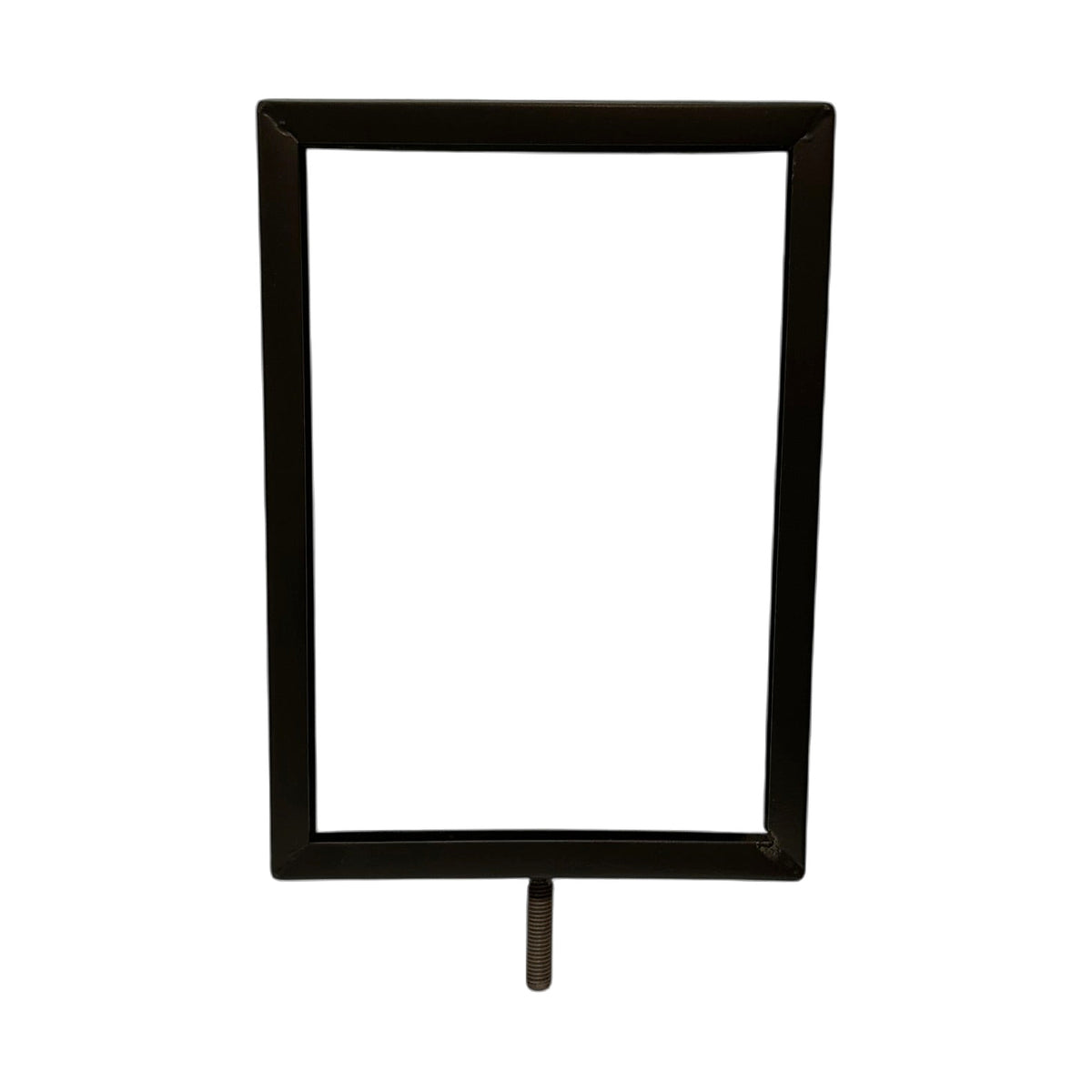 Skilteramme, A5, metal, sort