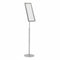 SuperSellerS adjustable aluminum sign holder with a half A4 frame, height adjustable from 53 to 84 cm.