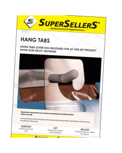 Katalog med Hang Tabs og strip