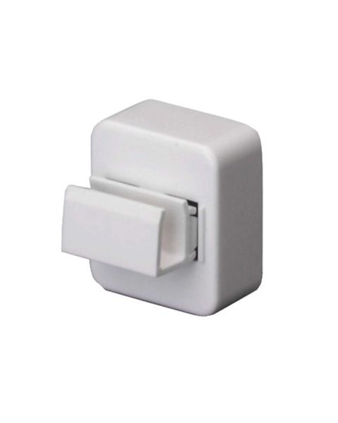 Magnetclips, lodret, B 3,5 x D 3 x H 3 cm, skilteholder til plastramme. Vælg farve