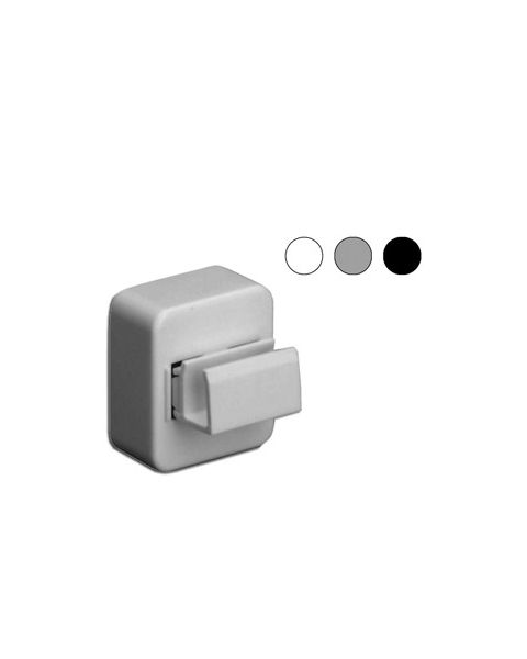 Magnetclips, lodret, B 3,5 x D 3 x H 3 cm, skilteholder til plastramme. Vælg farve