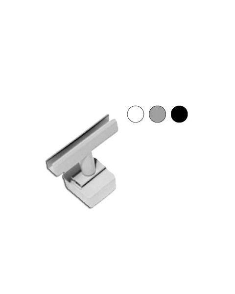 Magnetclip M / T-stykke B 3,5 x D 3 x H 5,5 cm, skilteholder til plastramme. Vælg farve