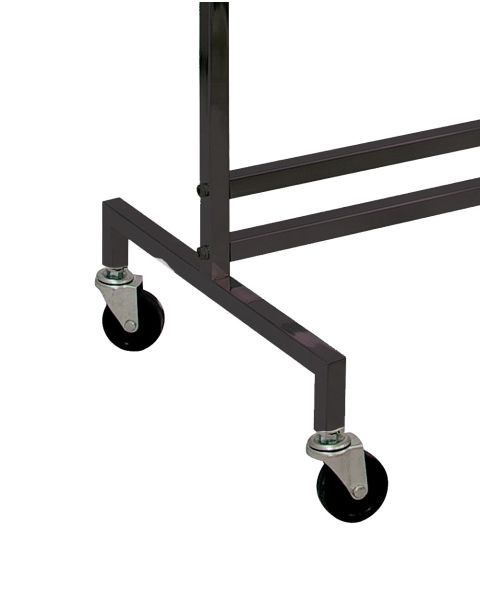 Disco II, højdejusterbar, sort , B153 x H140-185 cm