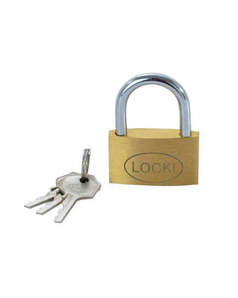 Hængelås med nøgle
